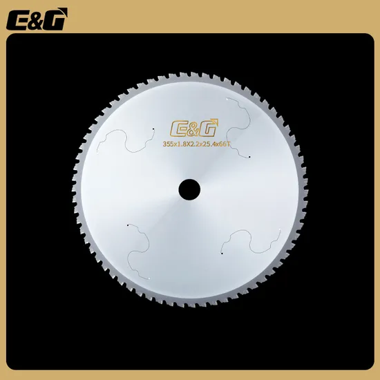  355*66t Cermet Teeth Metal-Cutting Circular Cold Saw Blade for Carbon Steel Cutting